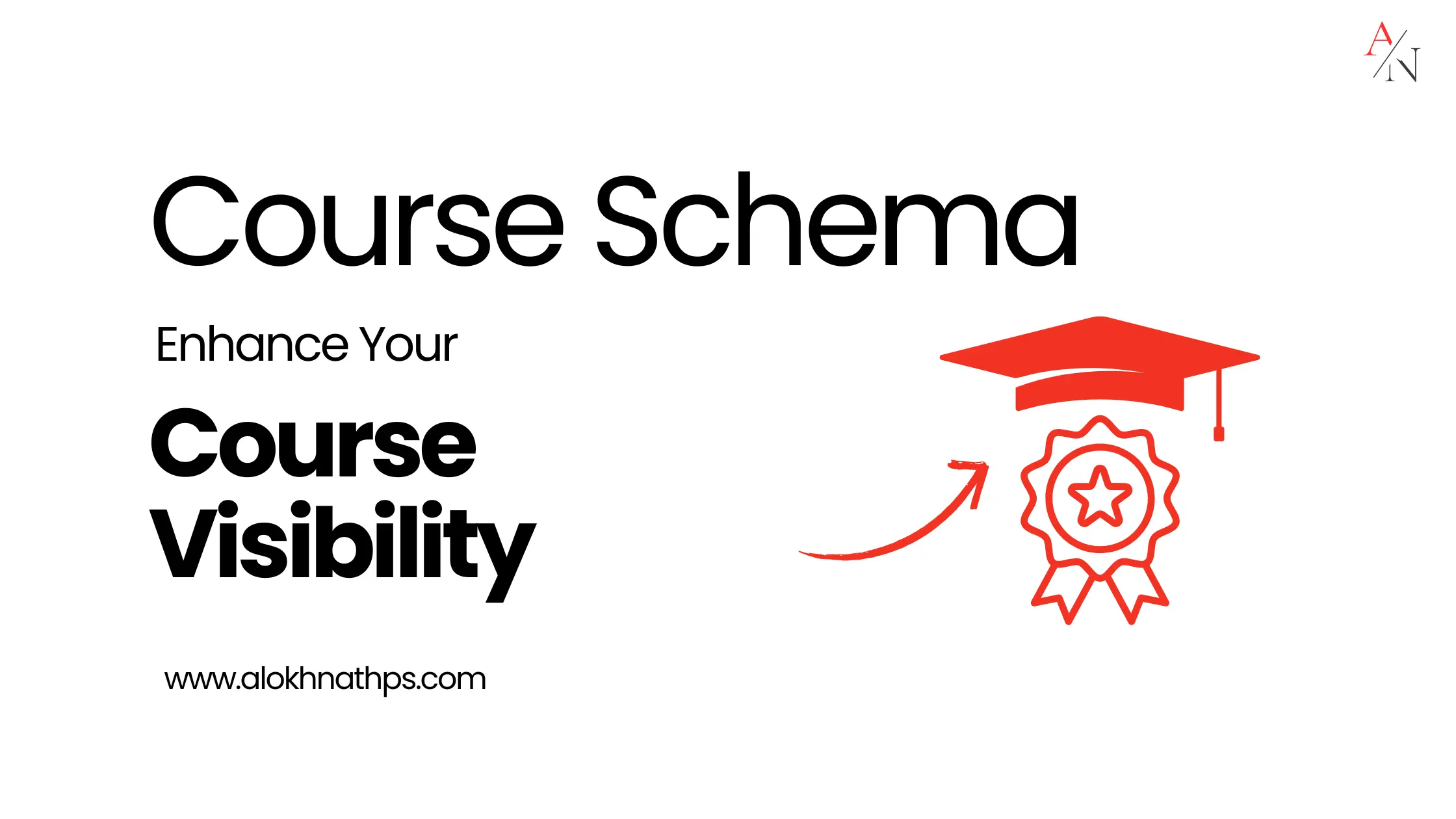 Course Schema code example for online course structured data