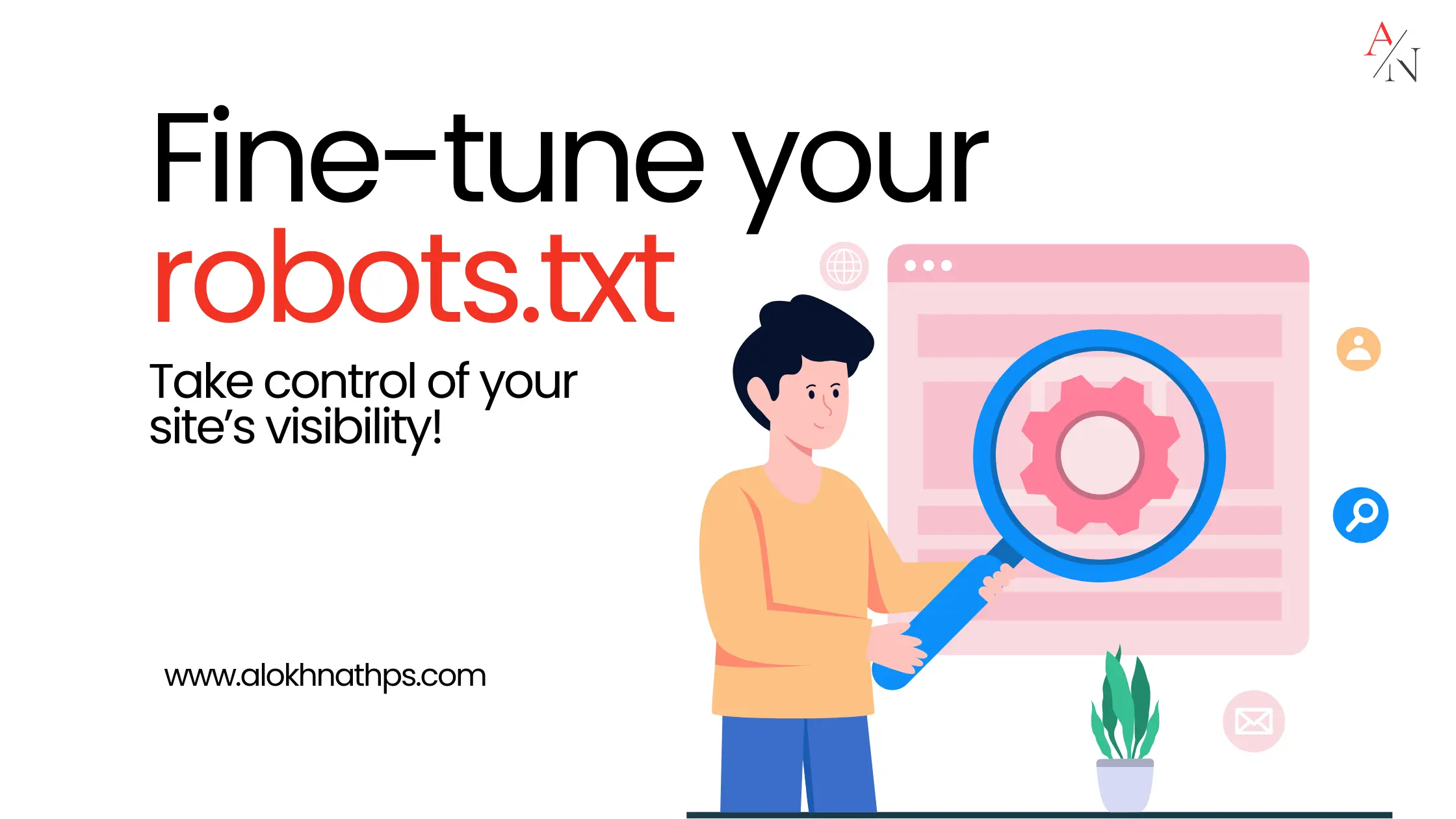 Sample robots.txt file showing crawl directives for search engines