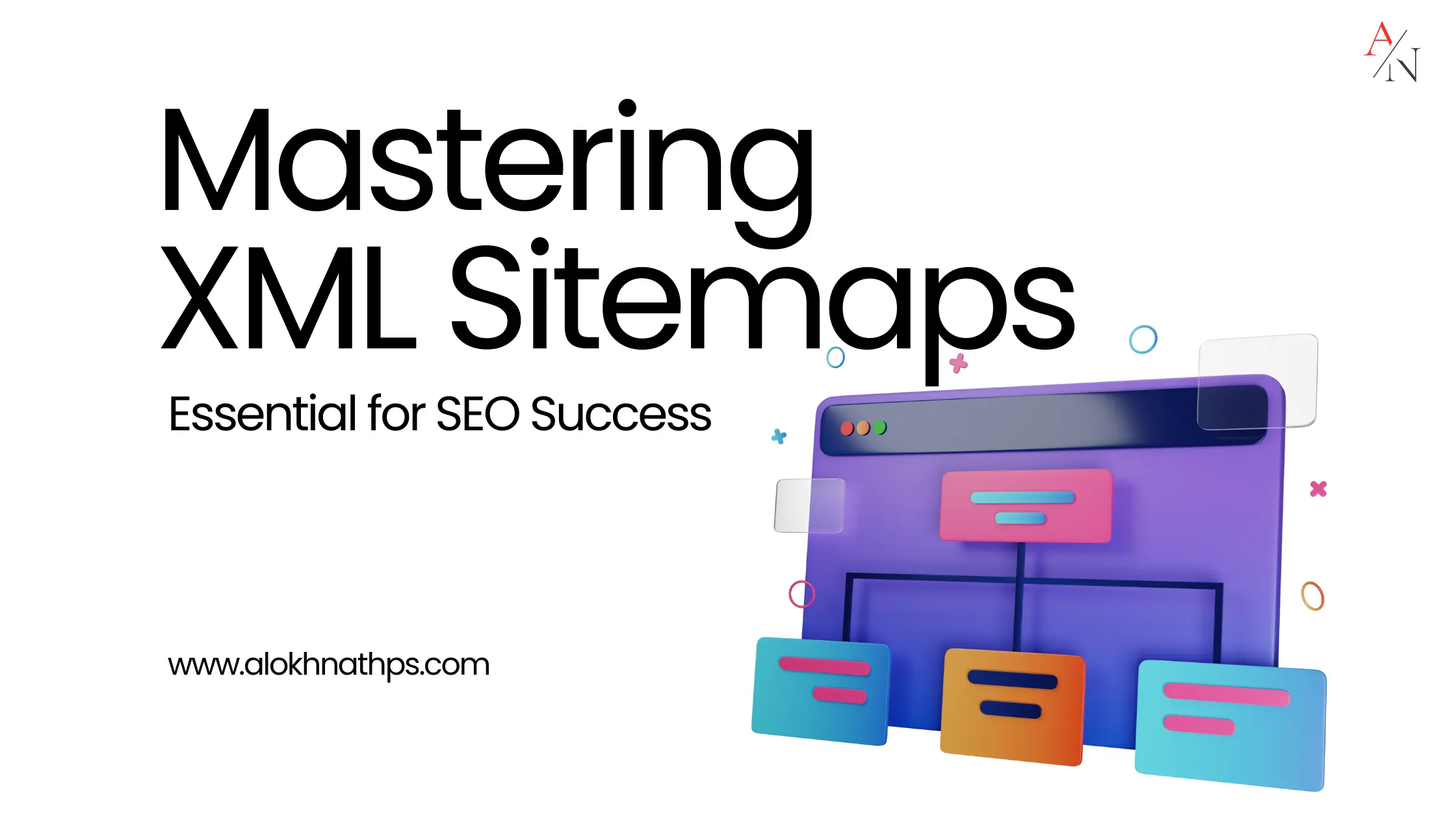 Example of a well-structured XML sitemap for search engine indexing